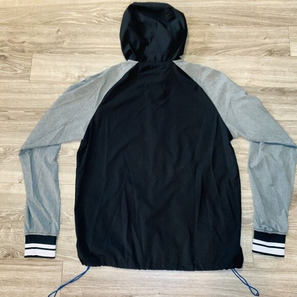 Billabong Jacket Mens Large Black Grey Hooded Stretch Full Zip Platinum X - Picture 15 of 15